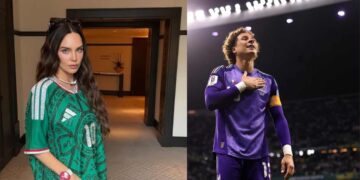 Belinda celebra a Memo Ochoa tras triunfo de México ante Chequia