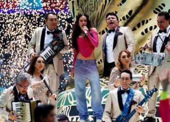 Belinda enciende la inauguración del Mundial 2026 con Los Ángeles Azules (1)