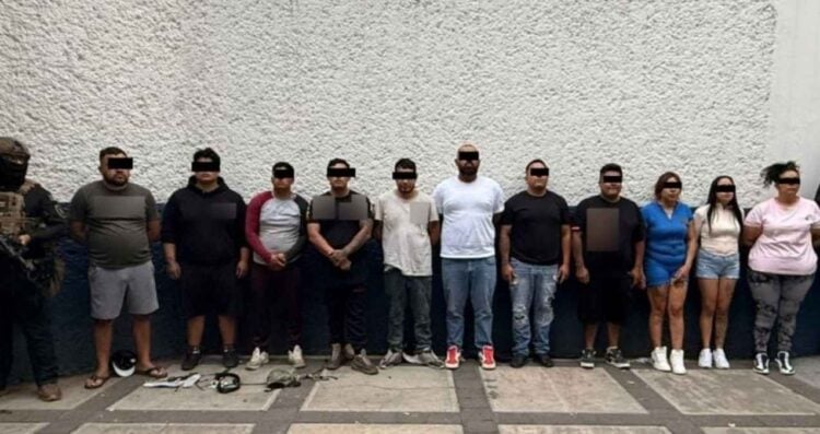 Detienen 12 personas durante operativo en la alcaldía Gustavo A. Madero, CDMX