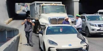camión tres incidentes San Nicolás