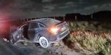 aparatoso accidente Viaducto Reynosa