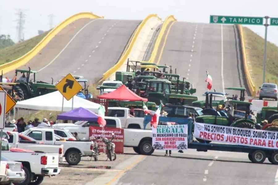 Campesinos y pescadores de Tamaulipas advierten bloqueos carreteros por apagones