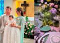 Canelo Álvarez celebra el bautizo de su hija con Mon Laferte y Remmy Valenzuela