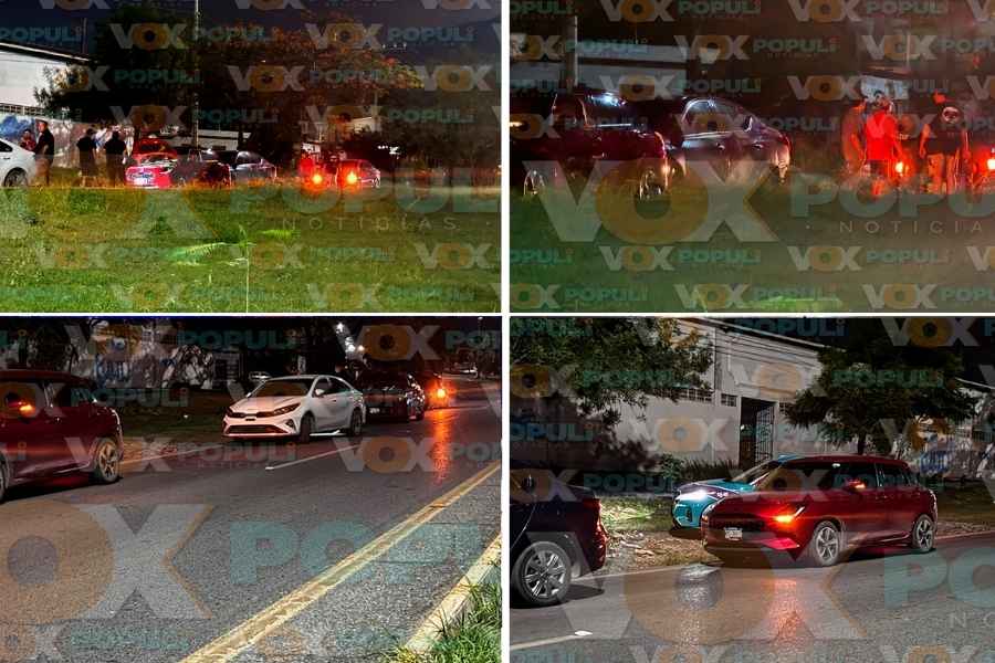 Choque múltiple entre siete vehículos deja daños materiales en Ciudad Victoria, Tamaulipas