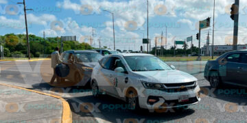 Choque por alcance deja costosos daños materiales en Ciudad Victoria, Tamaulipas