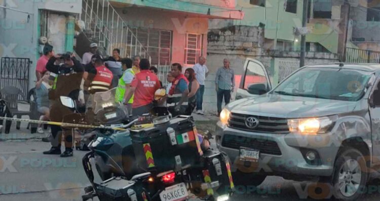 Choque y volcadura Tampico
