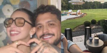 Christian Nodal muestra a Ángela Aguilar con su anillo de compromiso