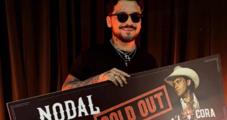 Christian Nodal presume sold out en CDMX