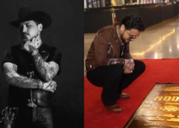 Christian Nodal recibe homenaje en la Arena Monterrey