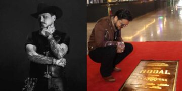 Christian Nodal recibe homenaje en la Arena Monterrey