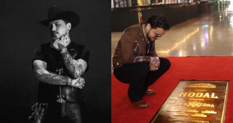 Christian Nodal recibe homenaje en la Arena Monterrey