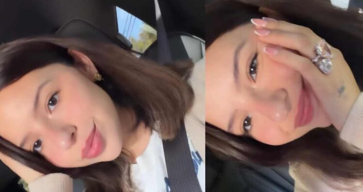 Christian Nodal y Ángela Aguilar vuelven a dar de qué hablar por presunto anillo