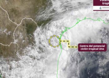 Ciclón tropical Uno se forma frente a costas de Tamaulipas; así luce