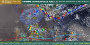 Clima en México este 25 de junio: ¿Dónde afectará el ingreso de la onda tropical 11?