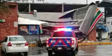 colapso Seven Eleven Monterrey