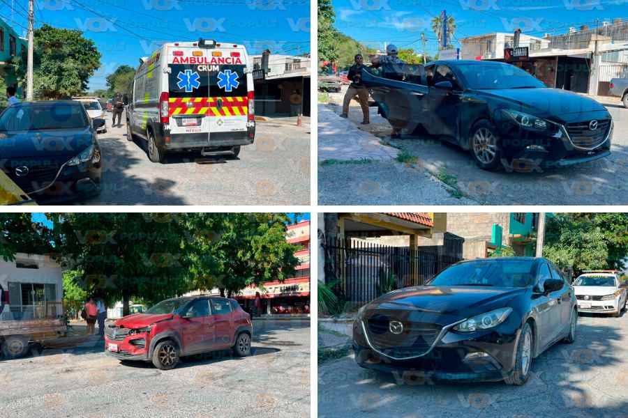 Conductor accidente con lesionados en Victoria (1)