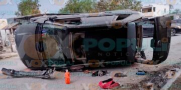 fuerte choque fraccionamiento Valle Soleado