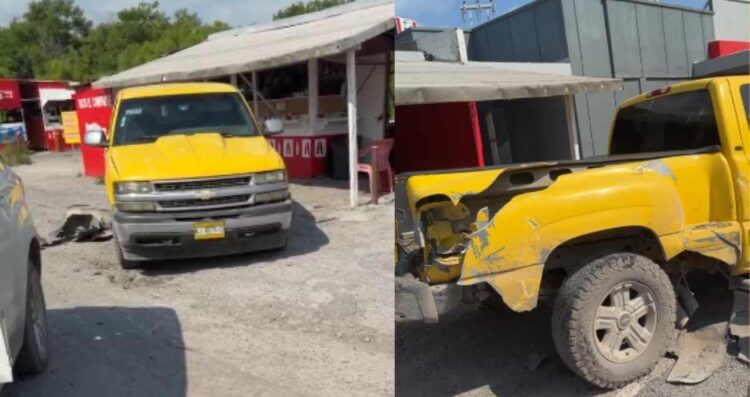 Conductor se queda dormido y provoca choque en Matamoros, Tamaulipas