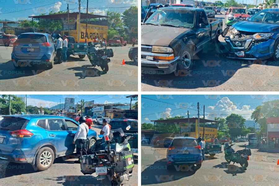 Conductora choque en Cd. Victoria (1)