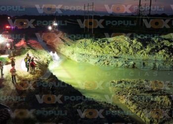 Continúa búsqueda de trabajador tras colapso en acueducto de la Carretera Ciudad Victoria-Soto la Marina