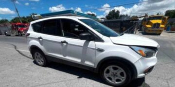 Descuido choque en Nuevo Laredo