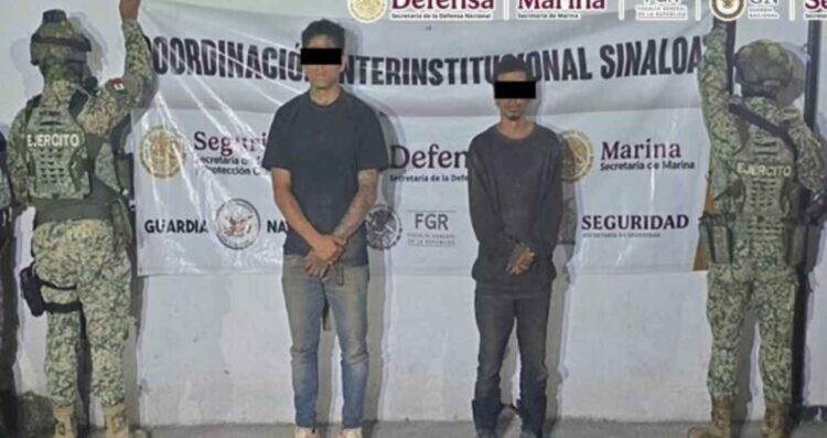 Detienen a “El 24”, presunto jefe criminal, durante operativos federales en Sinaloa
