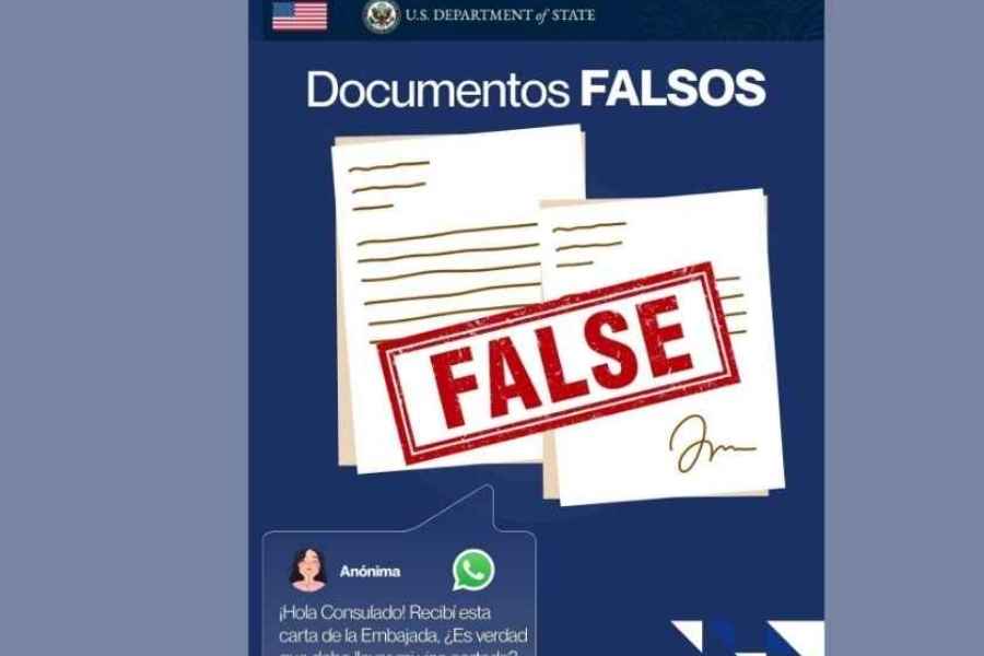 Detienen a tres personas por presunta falsificación de documentos en solicitud de visa en Matamoros, Tamaulipas