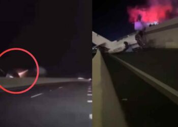 Difunden video del desplome de una avioneta privada en Carretera Loop 20 en Laredo, Texas, que dejó un muerto y varios heridos