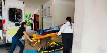 El Mante Motociclista lesionado