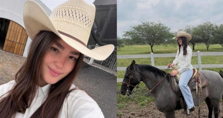 Emily Cinnamon Álvarez presume estilo vaquero durante paseo