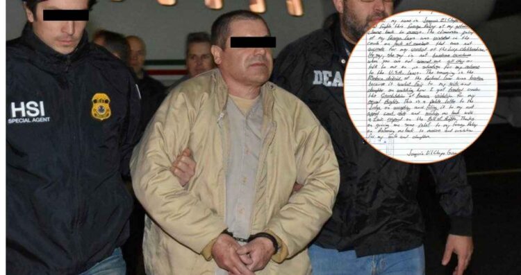 El Chapo Guzmán nueva carta