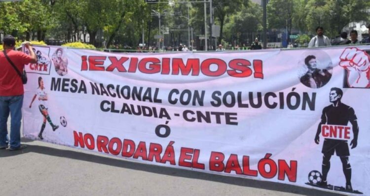 CNTE autoridades federales sin acuerdos
