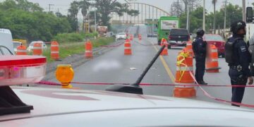 Fallece motociclista tras fuerte accidente en Linares, Nuevo León