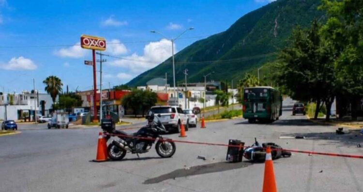 motociclista choque Ruta 209
