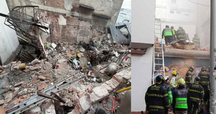 Fallece persona tras colapso de vivienda en la colonia Roma de la CDMX; rescatan a una adulta mayor