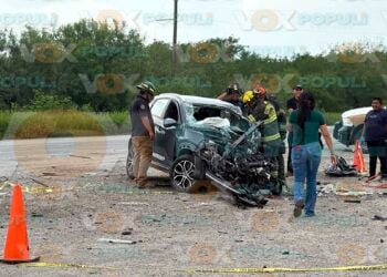 Fatal accidente en la carretera Reynosa a San Fernando deja una persona sin vida