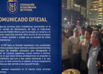 Federación ecuatoriana manifiesta su inconformidad ante 'serenata mexicana' en el hotel de concentración