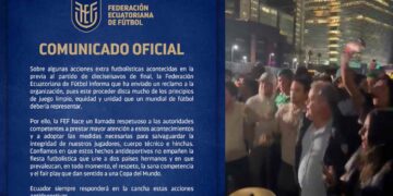 Federación ecuatoriana manifiesta su inconformidad ante 'serenata mexicana' en el hotel de concentración