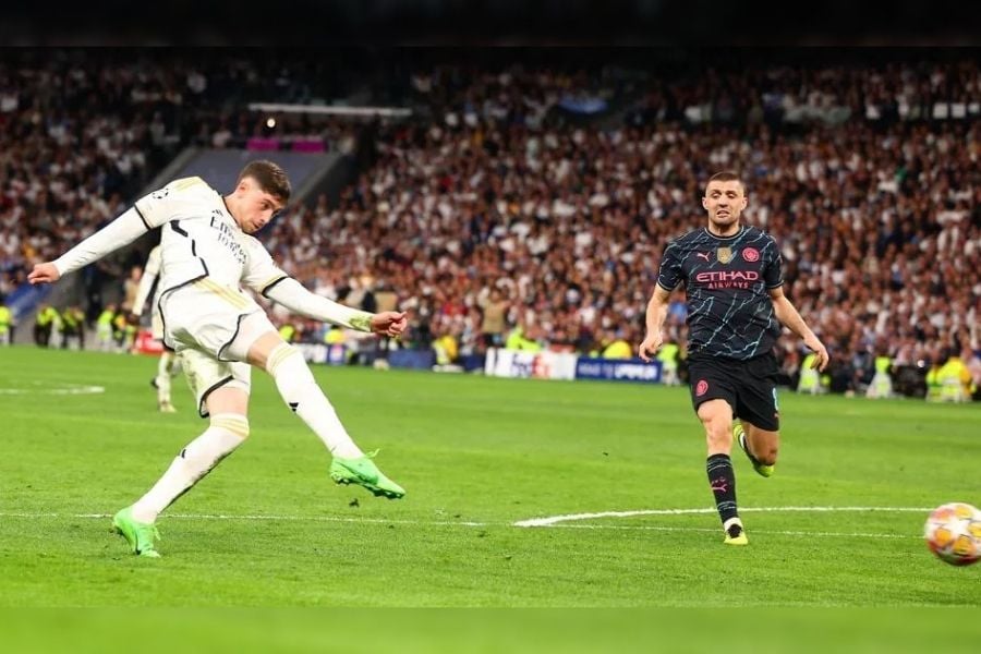 Federico Valverde gol Champions