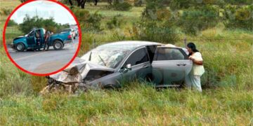 Fuerte choque frontal Reynosa