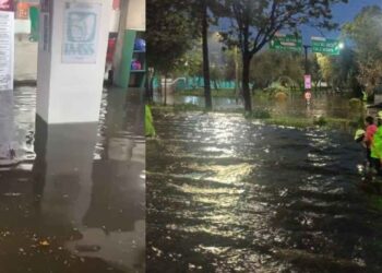 fuerte lluvia CDMX afectaciones