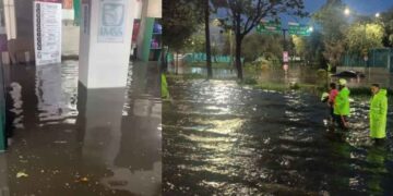 fuerte lluvia CDMX afectaciones