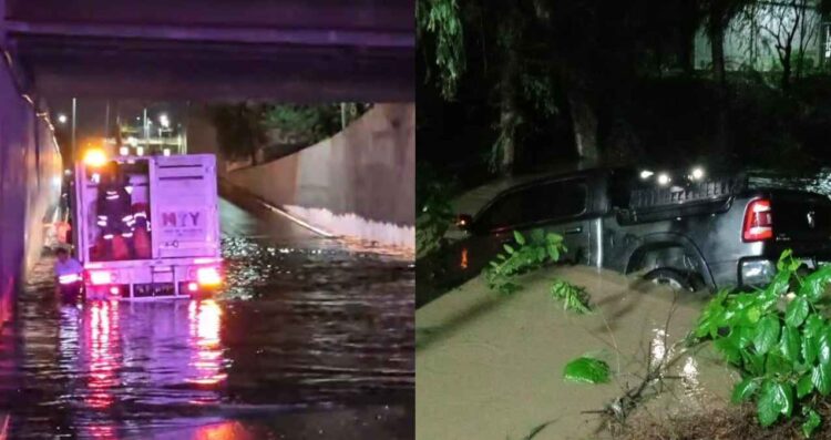 Fuertes lluvias provocan inundaciones en diferentes municipios de Nuevo León