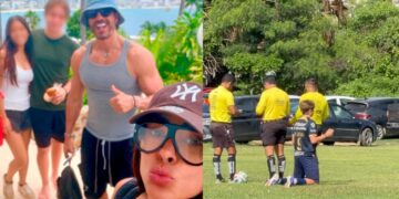 Galilea Montijo acompaña a Mateo en Acapulco y celebra sus avances en el futbol