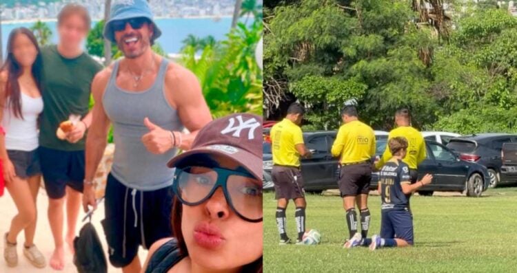 Galilea Montijo acompaña a Mateo en Acapulco y celebra sus avances en el futbol