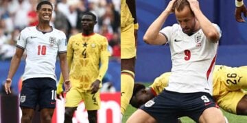 Inglaterra empate Ghana