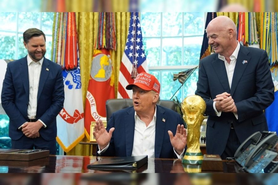 Gianni Infantino Donald Trump