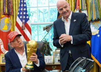 Gianni Infantino Donald Trump