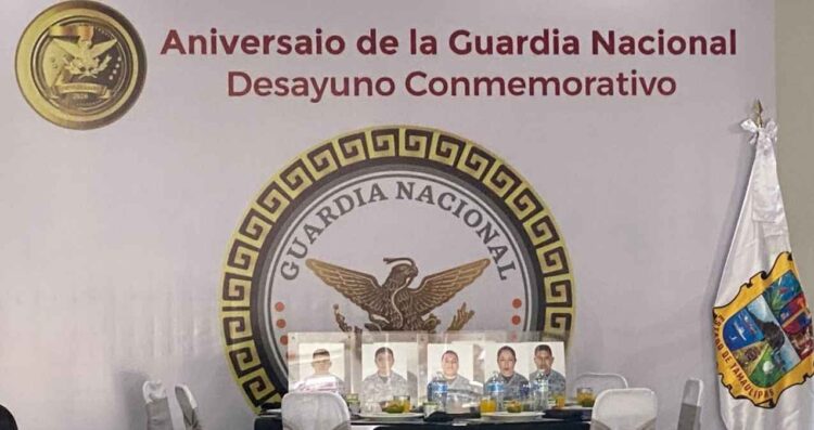 Guardia Nacional reafirma su compromiso y honra a elementos durante ceremonia en Tamaulipas