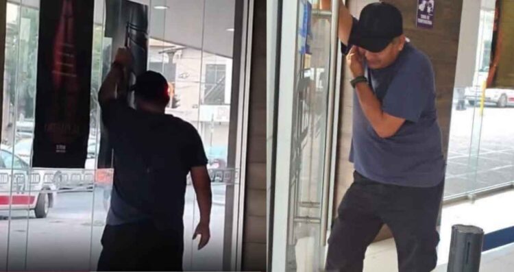 Guardia de seguridad se queda encerrado en el cine tras dormirse en Monterrey, NL